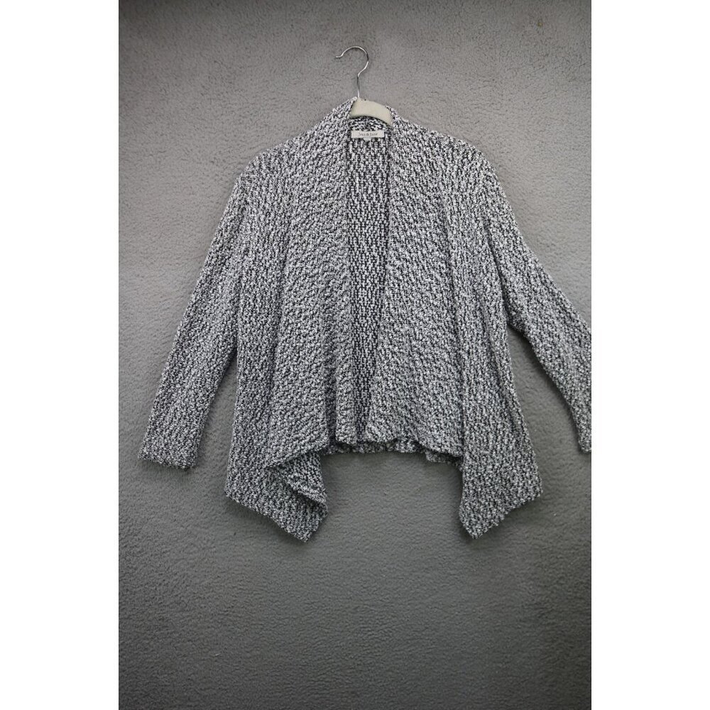 Jess & Jane Popcorn Knit Waterfall Open Front Cardigan-Small-Very Soft-BOHO